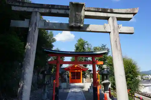 建勲神社の鳥居