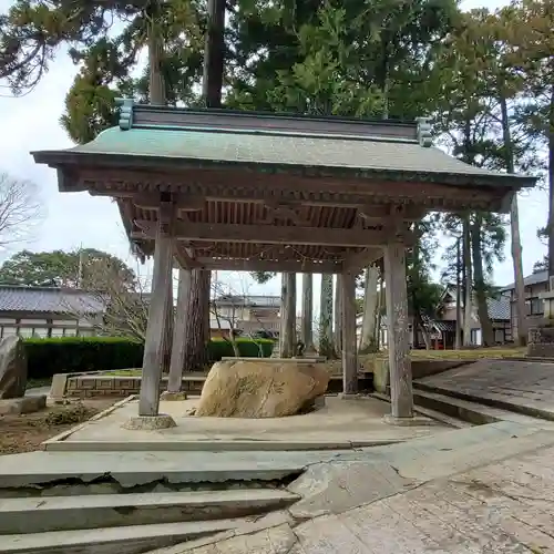 冨木八幡神社の手水舎