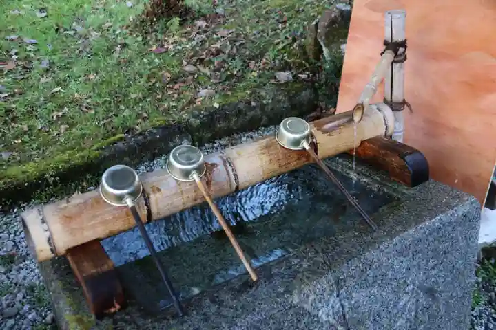 三春大神宮の手水舎