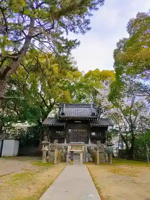 須佐之男社の本殿・本堂