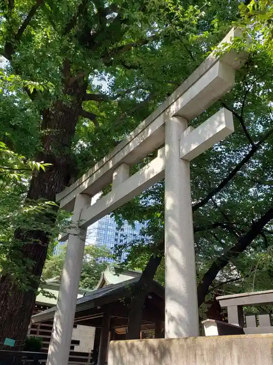 熊野神社の鳥居