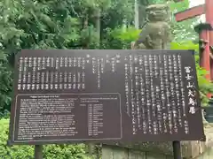 北口本宮冨士浅間神社の歴史