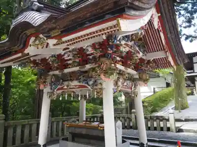 三峯神社の手水舎