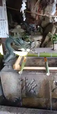 阿賀神社の手水舎