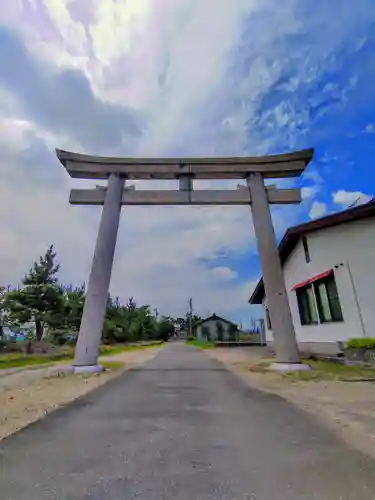 八幡社（附島）の鳥居