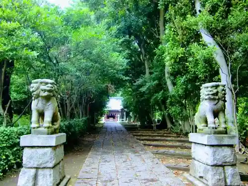 高田天満宮の狛犬