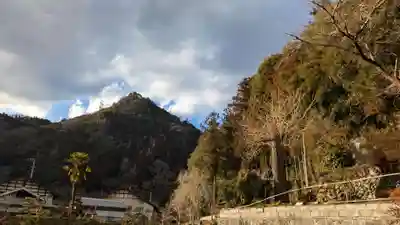 熊野神社の景色