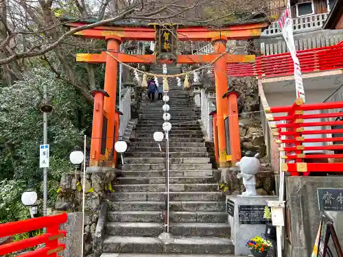 阿賀神社の鳥居