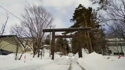 士別神社の鳥居