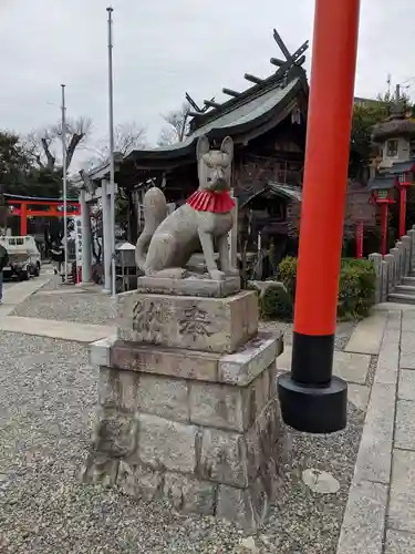 三光稲荷神社の狛犬