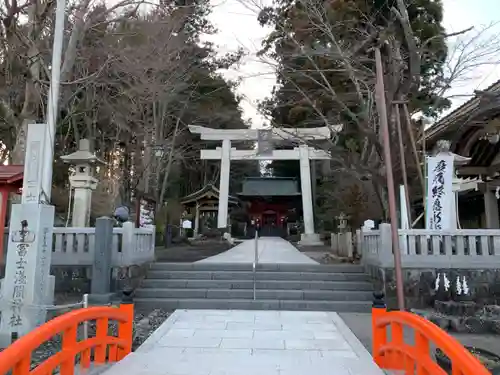 富士山東口本宮 冨士浅間神社の鳥居