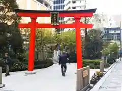 福徳神社（芽吹稲荷）の鳥居