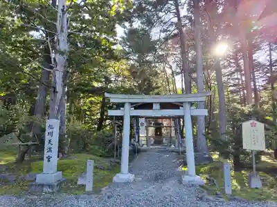 上川神社の鳥居