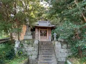 白旗神社の本殿・本堂