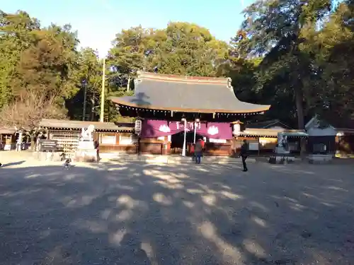 勝部神社の本殿・本堂