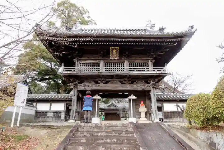 安祥山了雲院大乗寺の山門・神門
