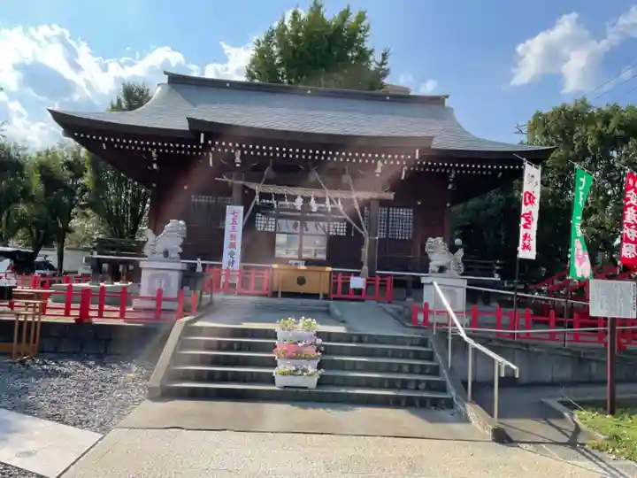 朝日氷川神社の本殿・本堂