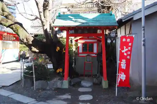 愛染堂勝鬘院の末社・摂社