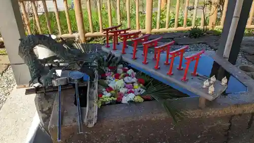 浦幌神社・乳神神社の手水