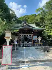 鎮守氷川神社の本殿