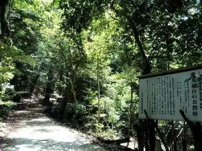 鷹鳥屋神社の周辺