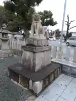 泉井上神社の狛犬