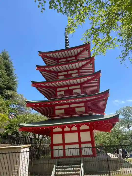 新倉富士浅間神社(山梨県)