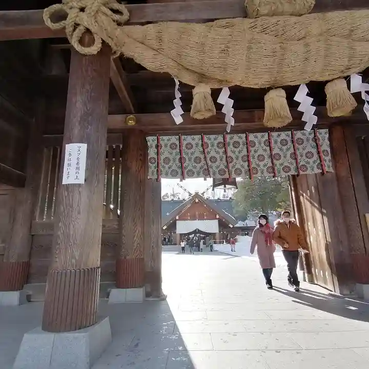 北海道神宮の山門・神門