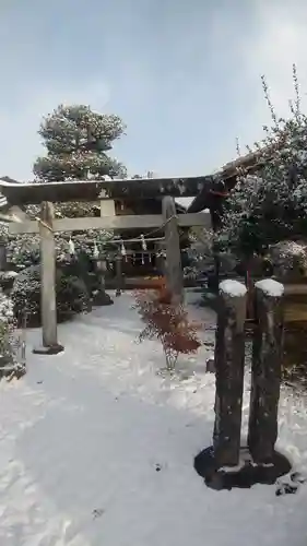 倶梨迦羅神社の鳥居