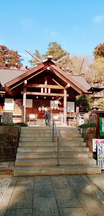塚崎神明社の本殿・本堂