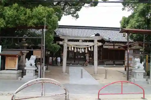 石津太神社の鳥居