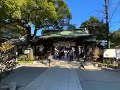 葛飾八幡宮の山門