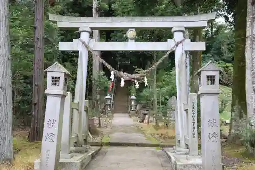 王宮伊豆神社の鳥居