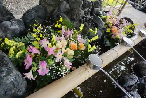 湯倉神社の手水