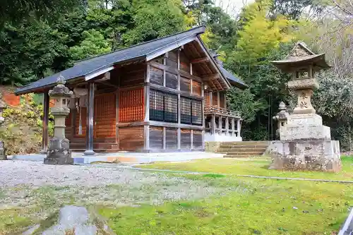 貴舩神社の本殿・本堂