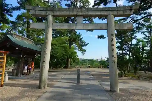 龍城神社の鳥居