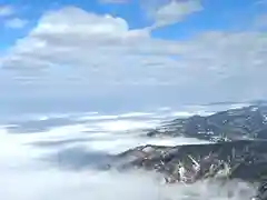 山家神社奥宮の景色