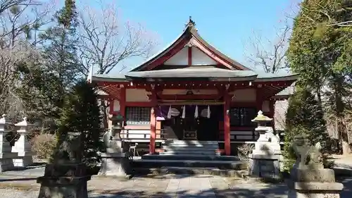 山中浅間神社の本殿・本堂