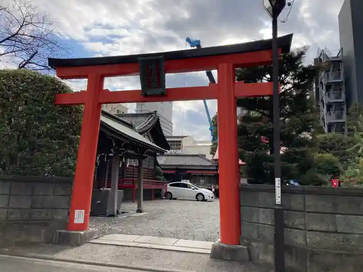 羽衣町厳島神社(関内厳島神社・横浜弁天)の鳥居