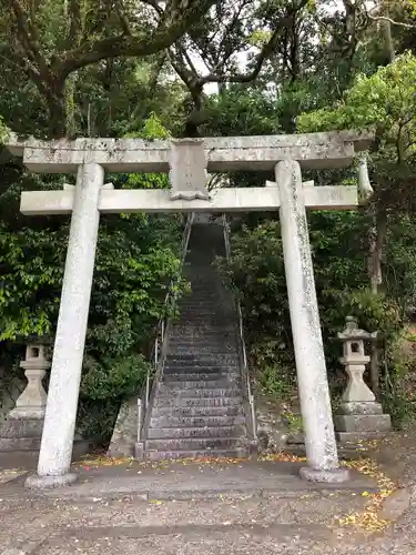 豊秋津神社の鳥居