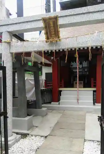 富沢稲荷神社の鳥居