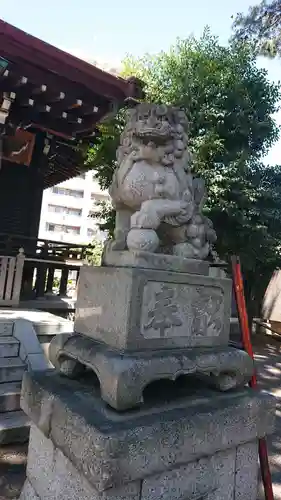 松原神社の狛犬