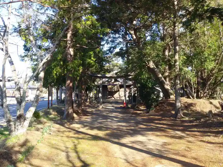 国神神社の鳥居