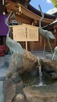 櫛田神社の手水舎