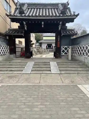 宗念寺の山門・神門