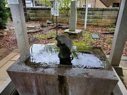 神炊館神社 ⁂奥州須賀川総鎮守⁂の手水