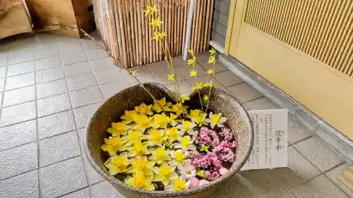 美瑛神社の手水