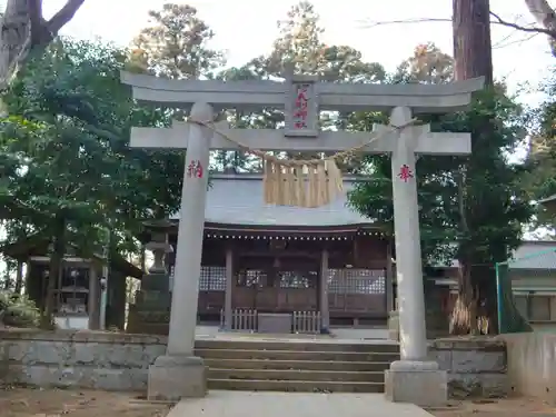 阿夫利神社の鳥居