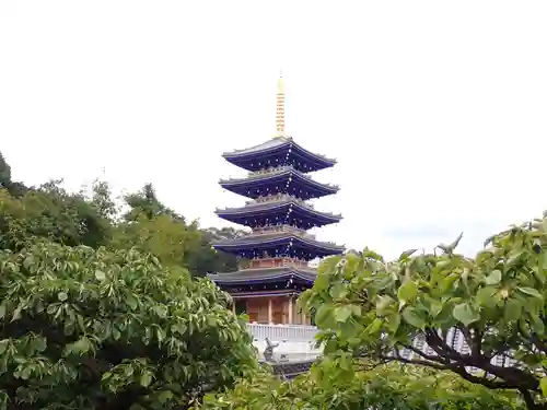 中山寺の塔