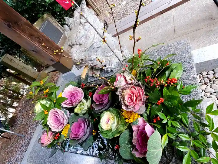 滑川神社 - 仕事と子どもの守り神の手水舎